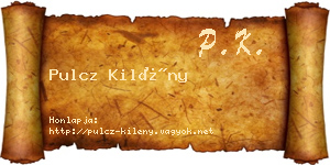 Pulcz Kilény névjegykártya